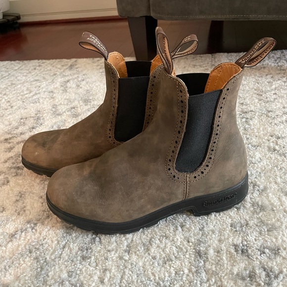 Blundstone Shoes - Blundstone Womens Rustic Brown Premium Leather Boots